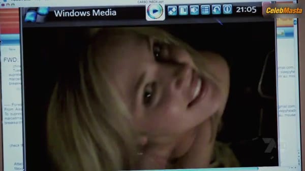 Jessica Marais Underwear Scene from Packed To The Rafters