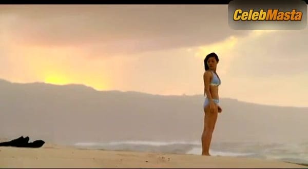Yunjin Kim's Bikini Scene in Lost