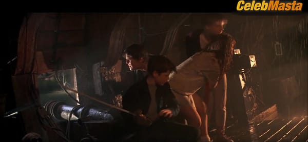 Kerri Green's Underwear Scene from The Goonies