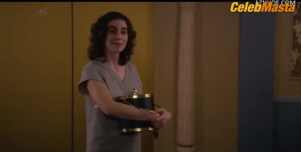 Alison Brie's Butt, Tits Scene in Glow