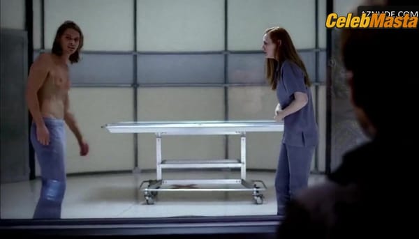 Deborah Ann Woll Reveals Tits in Underwear Scene in True Blood