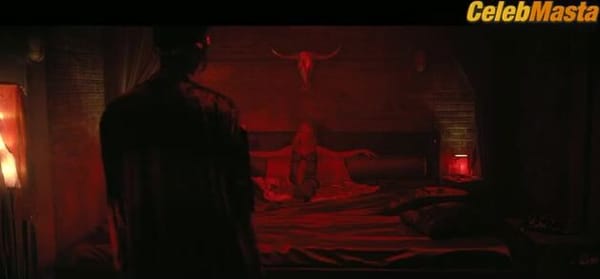 Carla Gugino Flaunts Sexy Scene in The Fall Of The House Of Usher