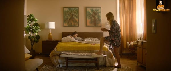 Milioti Meredith Hagner Topless Bikini Scene and Photos in Palm Springs Movie photo 2