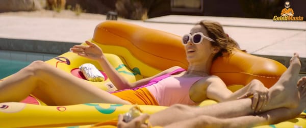 Milioti Meredith Hagner Topless Bikini Scene and Photos in Palm Springs Movie photo 12