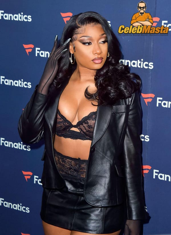 Megan Thee Stallion Cleavage and See-Through Dress Pictures photo 5