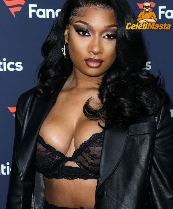 Megan Thee Stallion Cleavage and See-Through Dress Pictures photo 7