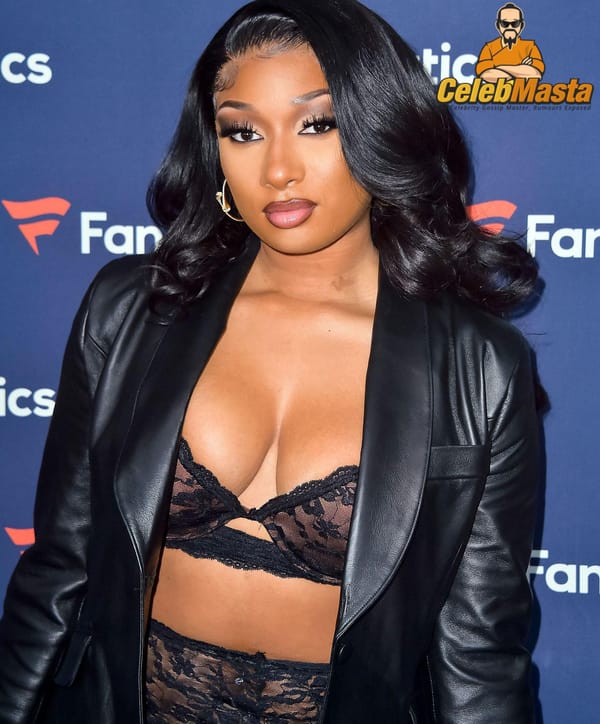 Megan Thee Stallion Cleavage and See-Through Dress Pictures photo 9