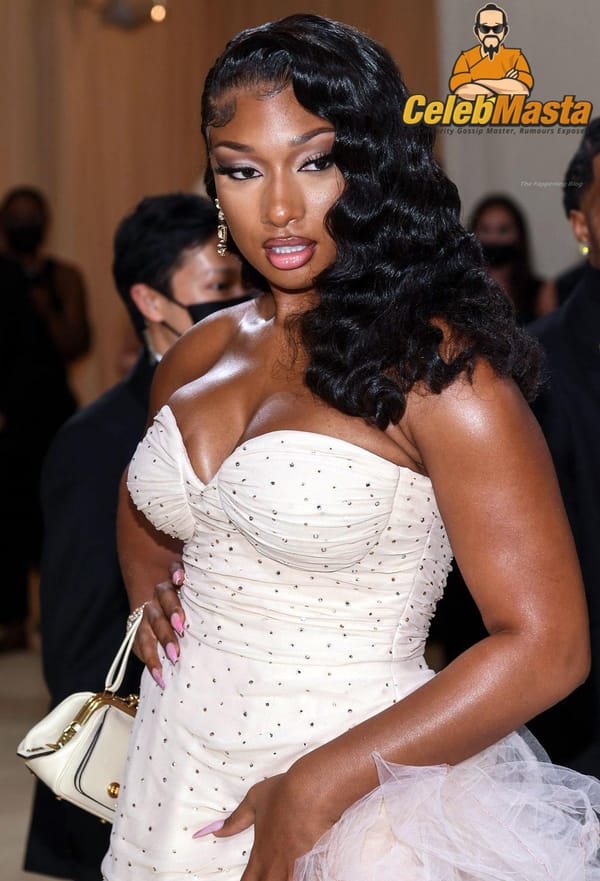Megan Thee Stallion Cleavage and See-Through Dress Pictures photo 15