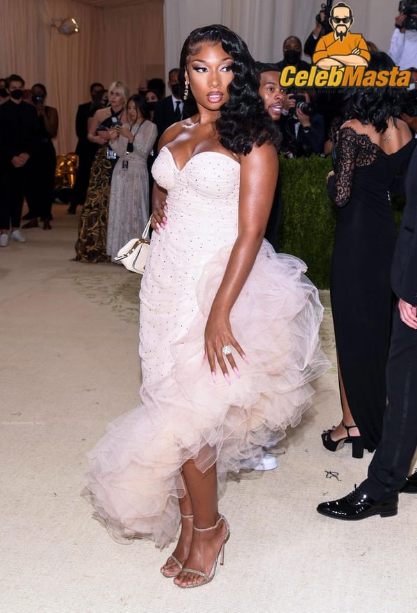 Megan Thee Stallion Cleavage and See-Through Dress Pictures photo 17