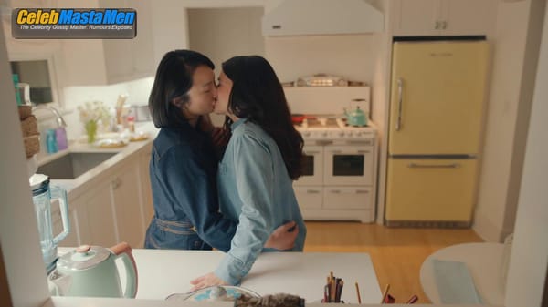 Abbi Jacobson and Poppy Liu Lesbian Scene in No Good Deed photo 2