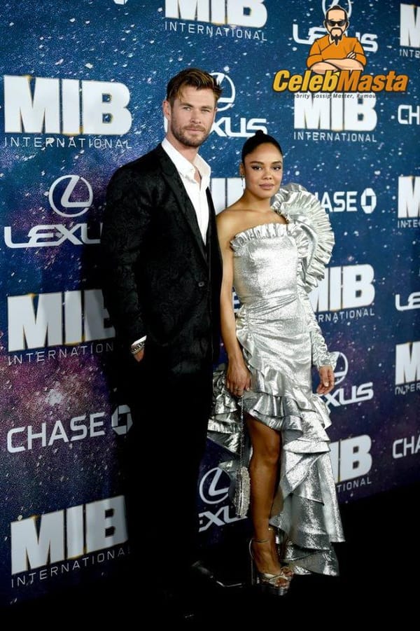 Gorgeous Tessa Thompson Red Carpet Dress Without Any Nipple-Slips Photos photo 7