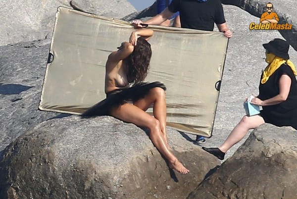 Beautiful Myla Dalbesio Gets Wild, Topless, And See-Through For The World photo 12
