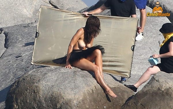 Beautiful Myla Dalbesio Gets Wild, Topless, And See-Through For The World photo 13