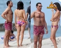 Jessica Pare Bikini Pictures Exposed photo 8