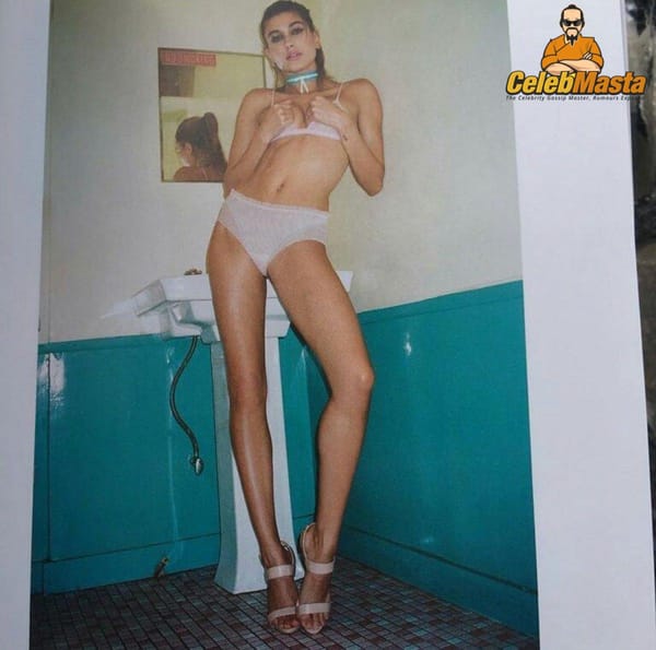 Lui Magazine Photos Shoot With Hailey Baldwin Topless photo 6