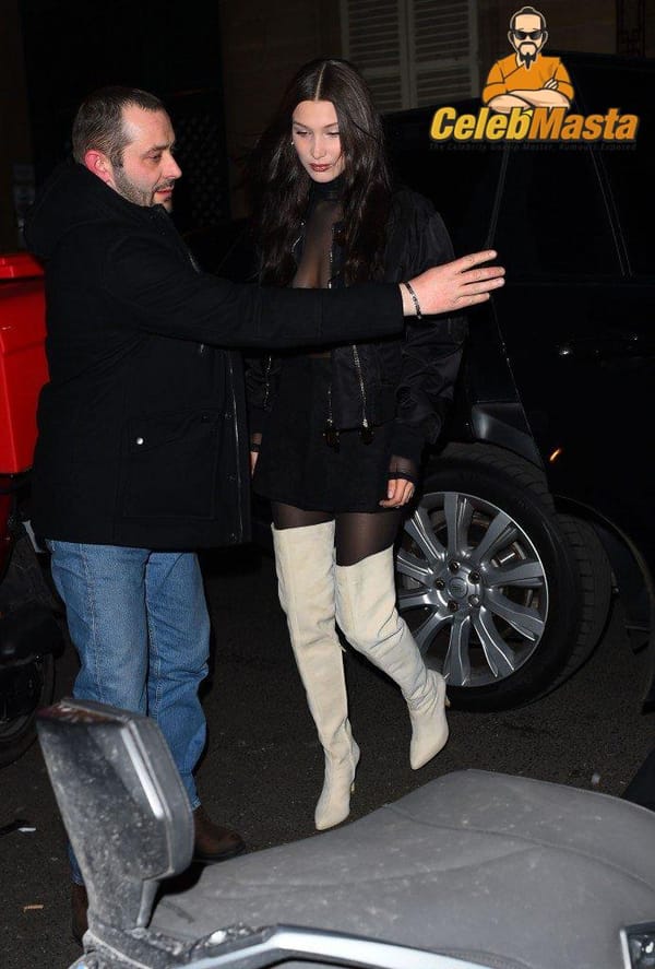 See Through Bella Hadid Revealing Nipples photo 19