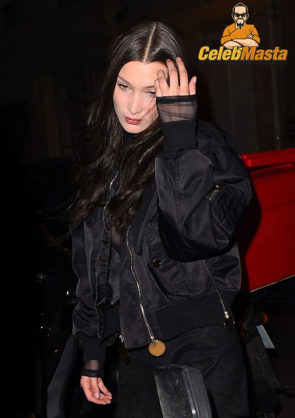 See Through Bella Hadid Revealing Nipples photo 21