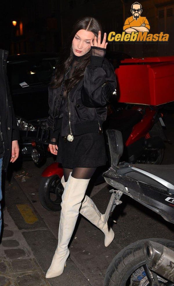 See Through Bella Hadid Revealing Nipples photo 22