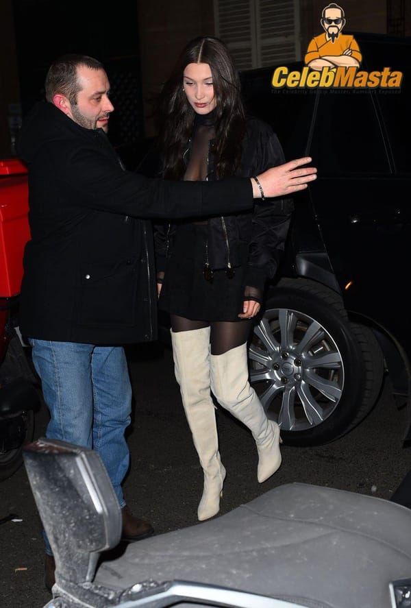 See Through Bella Hadid Revealing Nipples photo 35
