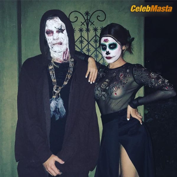 Ashley Tisdale Pics: In Halloween Party From Twitter photo 3