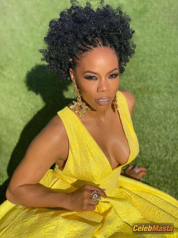 Photo Gallery: Brandee Evans Shows Her Red Carpet Look For The 32nd Annual Glaad photo 4