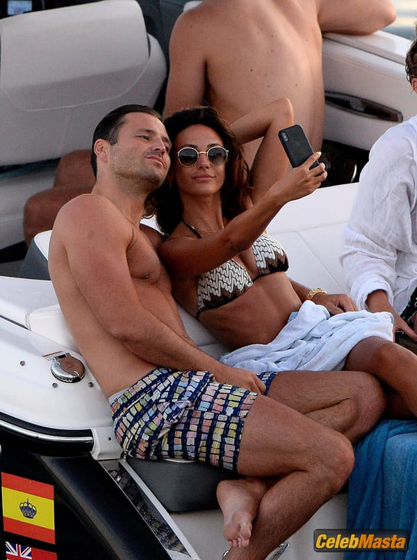Michelle Keegan on a Yacht in Spain photo 5
