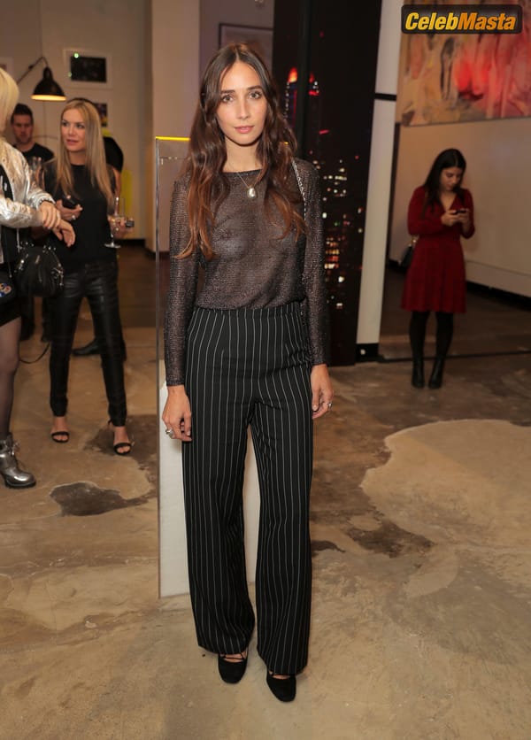 Rebecca Dayan Braless at the Venyx ‘Elementa’ Collection Celebration, Los Angeles photo 2