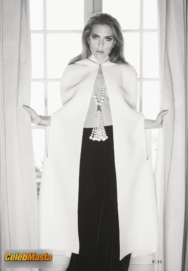 Scarlett Johansson Vanity Fair France July 2013 Issue: Editorial: Une Americaine A Paris photo 2