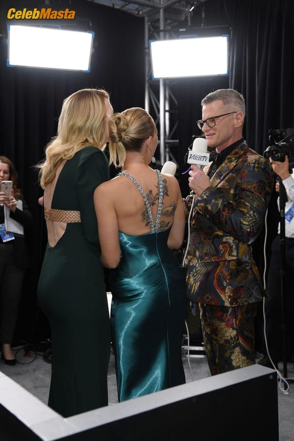 Scarlett Johansson at the 26th Screen Actors Guild Awards at the Los Angeles Shrine Auditorium and Expo Hall photo 46