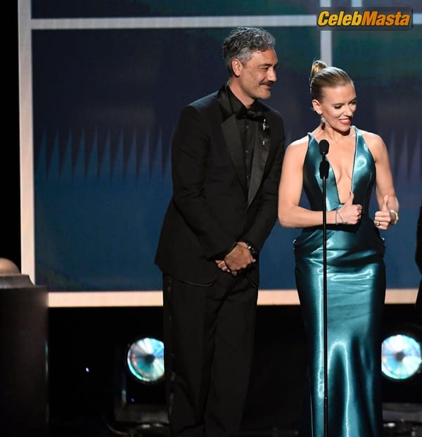 Scarlett Johansson at the 26th Screen Actors Guild Awards at the Los Angeles Shrine Auditorium and Expo Hall photo 48