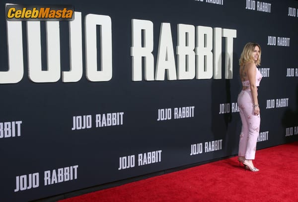 Scarlett Johansson arrives at the JOJO RABBIT Los Angeles Premiere held at the Hollywood American photo 52