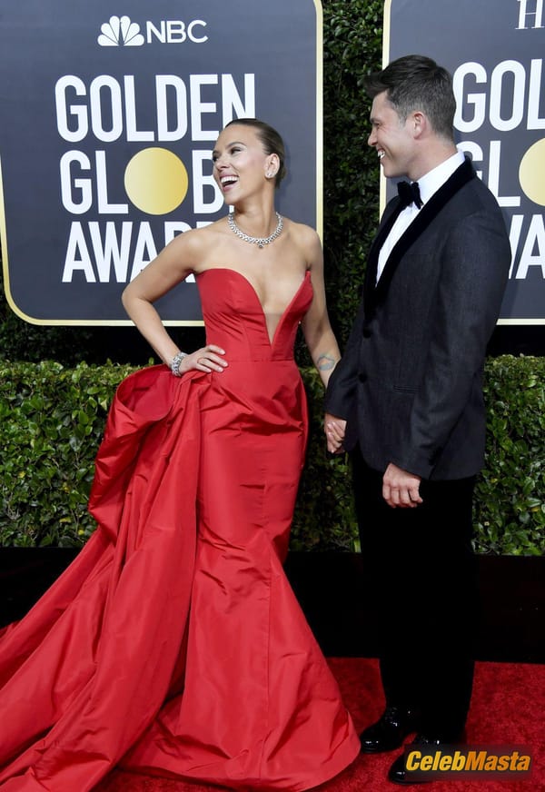 Scarlett Johansson arriving at the 77th Golden Globe Awards at the Beverly Hilton photo 23