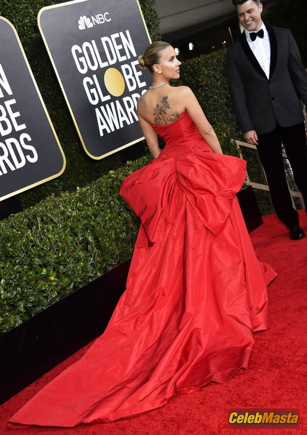 Scarlett Johansson arriving at the 77th Golden Globe Awards at the Beverly Hilton photo 28