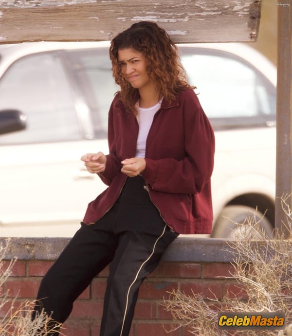 Zendaya Pokies on Euphoria Set in Palmdale photo 10