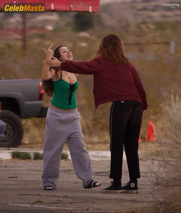 Zendaya Pokies on Euphoria Set in Palmdale photo 13
