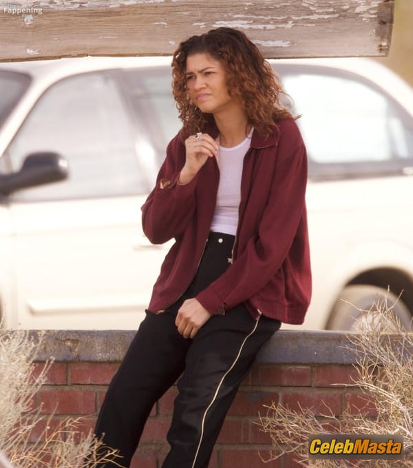 Zendaya Pokies on Euphoria Set in Palmdale photo 14