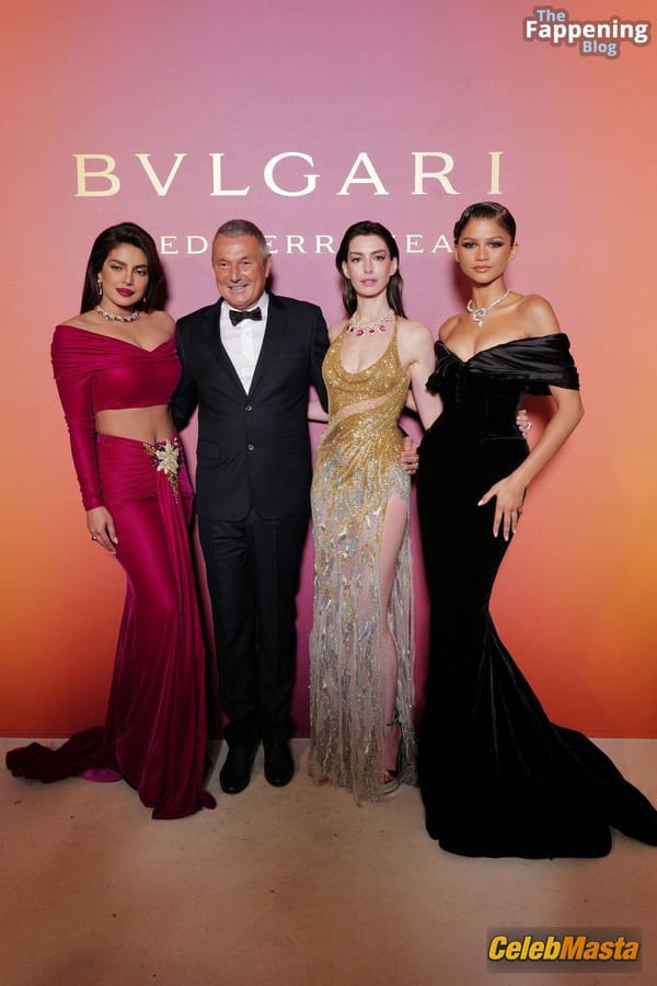 Zendaya Cleavage at Bulgari’s Venetian Party photo 36