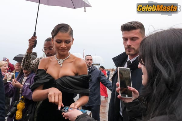 Zendaya Cleavage at Bulgari’s Venetian Party photo 41