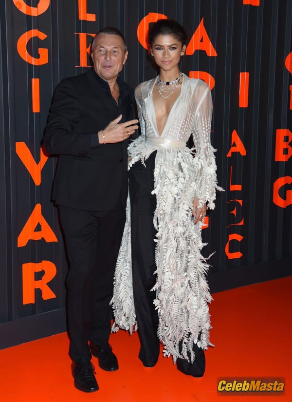 Zendaya Shows in a outfit on the red carpet of the Bvlgari B.zero1 Rock Party Held at Duggal Greenhouse Brooklyn, New York photo 18