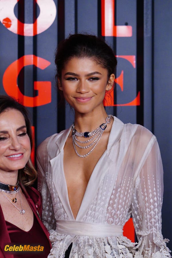 Zendaya Shows in a outfit on the red carpet of the Bvlgari B.zero1 Rock Party Held at Duggal Greenhouse Brooklyn, New York photo 25