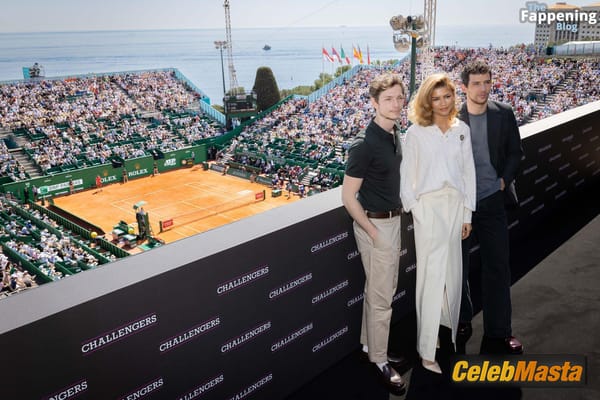 Zendaya Braless at the Challengers Photocall, Monaco photo 7