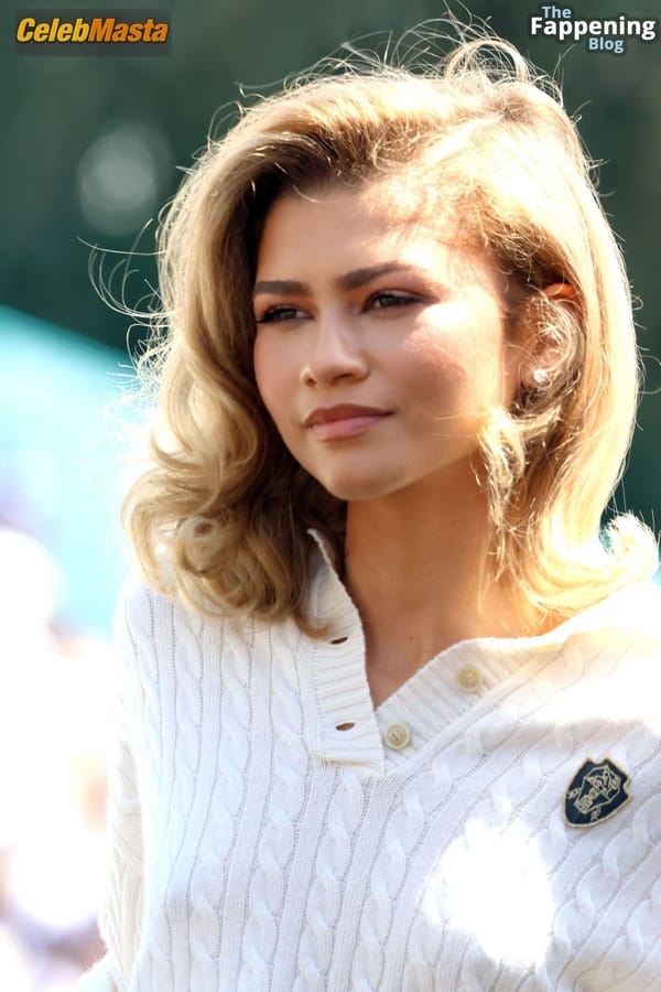 Zendaya Braless at the Challengers Photocall, Monaco photo 33