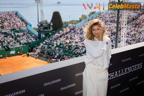 Zendaya Braless at the Challengers Photocall, Monaco photo 34