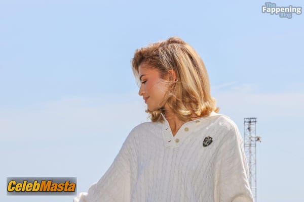Zendaya Braless at the Challengers Photocall, Monaco photo 56