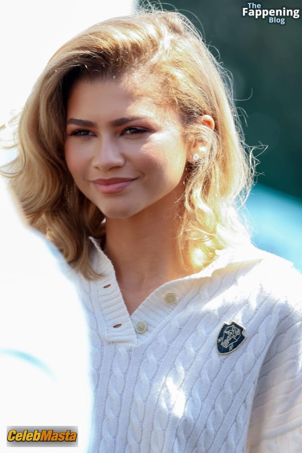 Zendaya Braless at the Challengers Photocall, Monaco photo 59