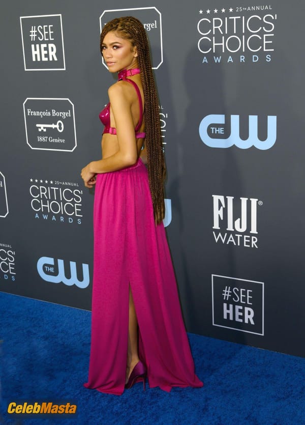 Zendaya Boob Cast at the 25th Annual Critics’ Choice Awards, Santa Monica photo 21