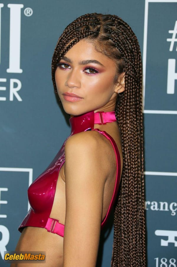 Zendaya Boob Cast at the 25th Annual Critics’ Choice Awards, Santa Monica photo 23