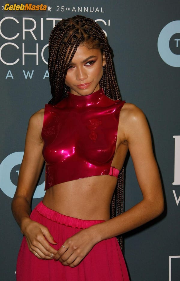 Zendaya Boob Cast at the 25th Annual Critics’ Choice Awards, Santa Monica photo 31