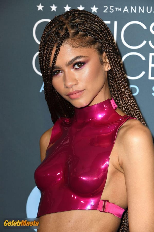Zendaya Boob Cast at the 25th Annual Critics’ Choice Awards, Santa Monica photo 45