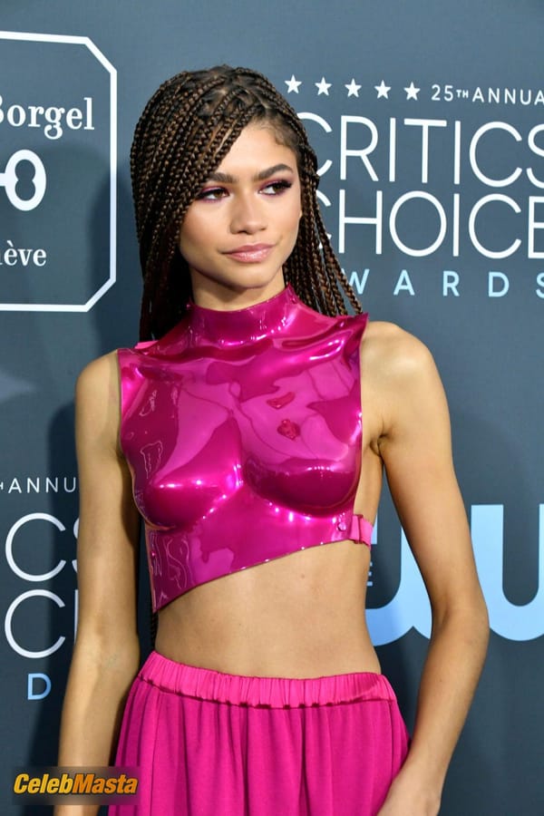 Zendaya Boob Cast at the 25th Annual Critics’ Choice Awards, Santa Monica photo 53